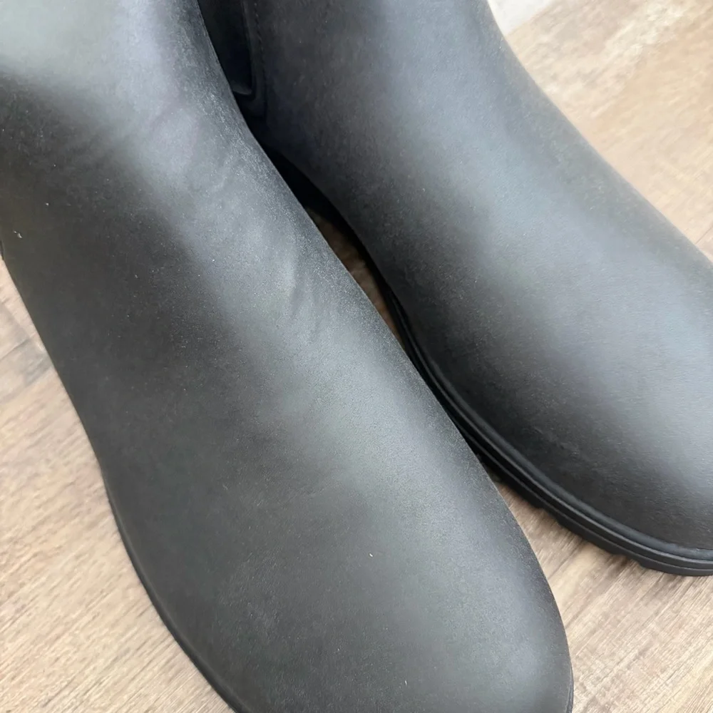 Men's Huxley Chelsea Boots - Goodfellow & Co™ Black 12 - Picture 5 of 8